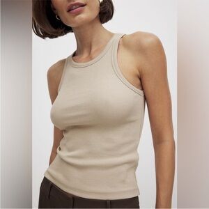 NWT NA-KD Ribbed Tank Top